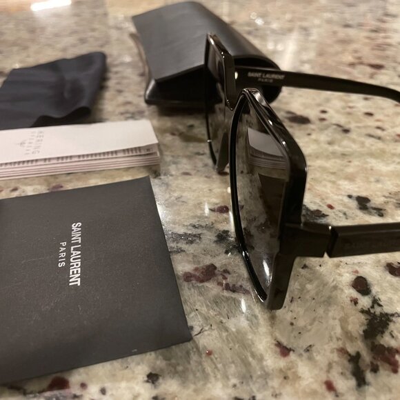 Authentic Gently-Used Black Women's YSL glasses (SL 232 Betty) - Picture 4 of 10